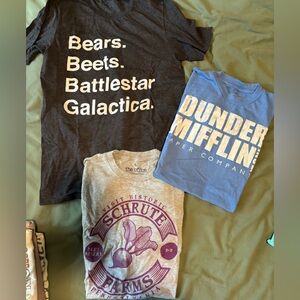 The Office t-shirts
